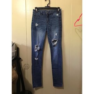 Distressed Skinny Jeans